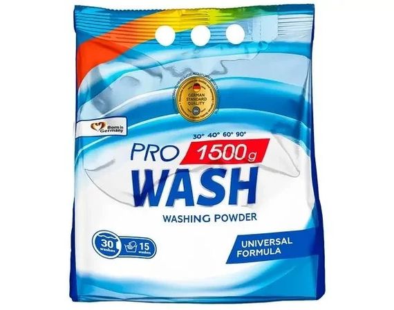 Порошок для прання універсальний "ProWash", 1500г