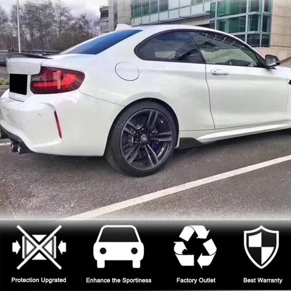Накладки на пороги V3 (для F87, Карбон) для BMW 2 серия F22/23 2014-2021 гг | Зображення 2