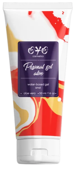 Анальний гель на водній основі OYO Personal Gel Aloe, 50 мл Sex Aura | Зображення 1
