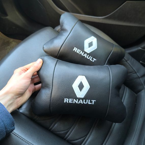 Універсальна подушка на підголівник авто Renault, Декоративна подушка підголівник BH-44 | Зображення 7