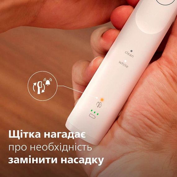 Електрична зубна щітка Philips Sonicare HX7110/01 (серія 5500) White | Зображення 3