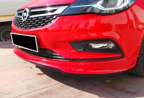 Передня Lip накладка DPT (Під фарбування) для Opel Astra K 2016-2021 рр