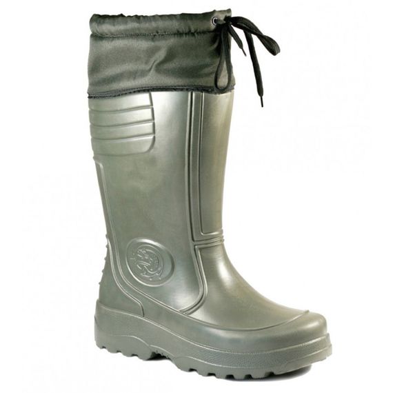 Чоботи чоловічі гумові високі утеплені з підв'язкою 45/46 розмір (30см), чоловічі чоботи для риболовлі | Зображення 8