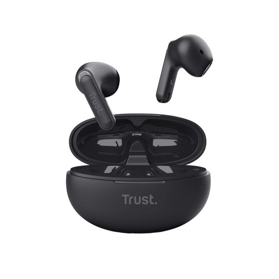 Навушники Trust TWS Yavi Earphones BT 5.3, ENC, SBC, Mic, Чорний (25298_TRUST)