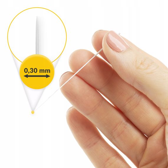 Голки акупунктурні 4FIZJO 0.3 х 60 мм з направляючою 100 шт (P-5905973405096) | Зображення 5