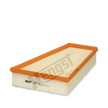 Фильтр воздушный Citroen Berlingo / Peugeot Partner 2.0 HDI 99-, Hengst, E473L,