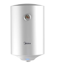 Водонагрівач Midea 50 л, 1500 Вт, "мокрий" ТЕН, вертикальний, циліндричний, білий (D50-15F6(W))