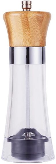 Млин для спецій Kamille Pepper Mill Ø6х18см (ручний млин для перцю)