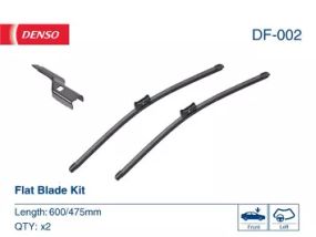 Комплект склоочисників DENSO DF-004 Flat Blade Kit 530/475 мм