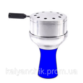 Калаудчаша для кальяну металевий синій