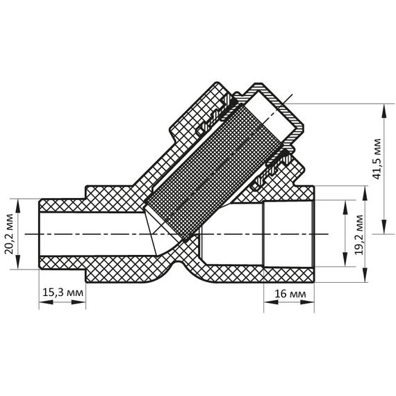 Фильтр грубой очистки 20 PPR Koer K0146.PRO (KP0185) | Зображення 1