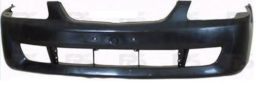 Передний бампер Mazda 323 98-01 черный, без отв. молдинга (FPS) BVCL50031A