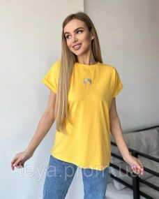 Футболка для жінок колір жовтий FI_007478