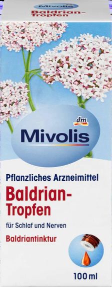 Капли валерьяны Mivolis для успокоения нервной системы, улучшения сна, 100 мл. натуральное средство от стресса | Зображення 4