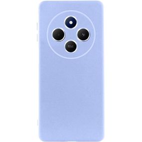 Чохол TPU GETMAN Liquid Silk Full Camera для Xiaomi Redmi 14C / Poco C75 Бузковий / Light purple