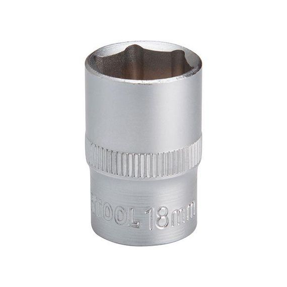 Головка шестигранна 1/2", 18 мм INTERTOOL ET-2018 | Зображення 1