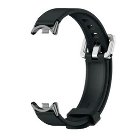 Силіконовий ремінець Mijobs для фітнес браслета Xiaomi Smart Band 9 - Black