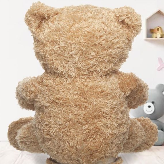 Детская интерактивная игрушка говорящий Мишка 30 см, Peekaboo Bear / Плюшевый музыкальный медведь | Зображення 2