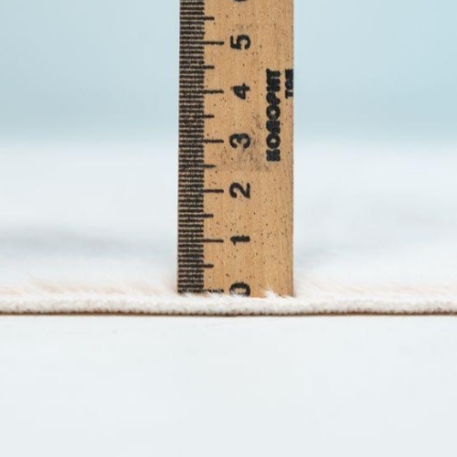 Килимок для підлоги з еко-хутра ТМ Dariana Moonbeam 60*90 см айворі | Зображення 3