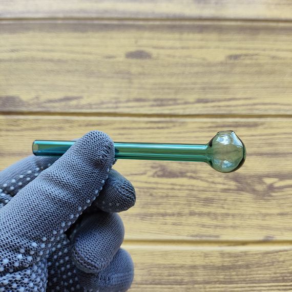 Стеклянная трубка Priva Oil Teal | Зображення 1