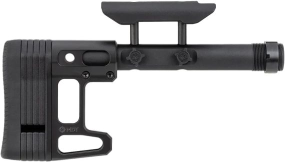 Приклад MDT Skeleton Rifle Stock LITE. Матеріал - алюміній. Колір - чорний | Зображення 1