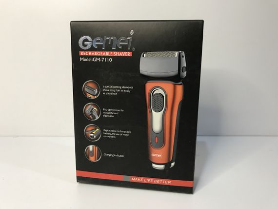 Сіткова Електробритва для бороди Gemei GM-7110 | Зображення 4