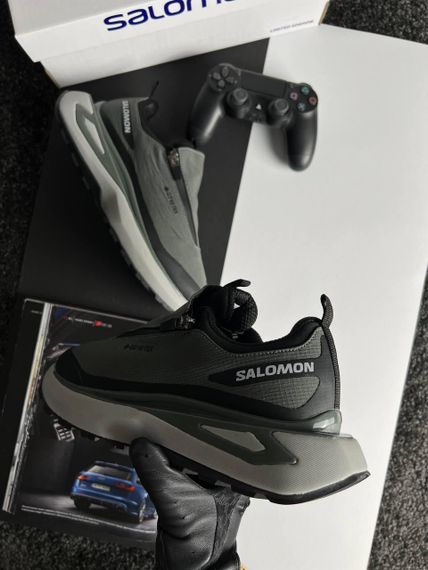 Чоловічі кросівки Salomon Odyssey ELMT Advanced Khaki Grey весна / осінь A3137 | Зображення 2