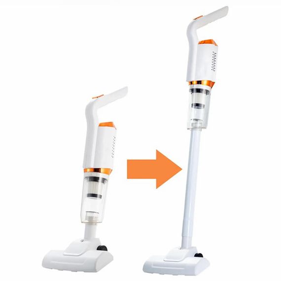 Вакуумний бездротовий пилосос Vacuum Cleaner 2000mAh · Ручний вертикальний акумуляторний пилосос з насадками 3 в 1 | Зображення 1