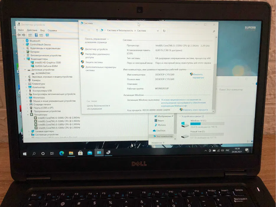Ігровий Ноутбук Dell E5450 + Core I5-5300u+IPS FULL HD+8/256 | Зображення 7