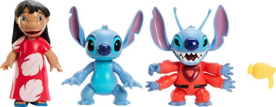 Набор фигурок Лило и Стич, эксперимент 626 Оригинал Disney Lilo & Stitch Storytellers