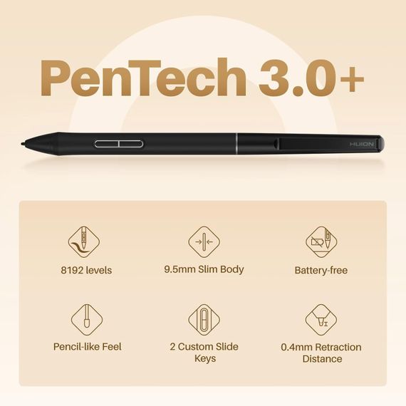 Графічний планшет Huion 6.3&quot;x3 L-310 | Зображення 8