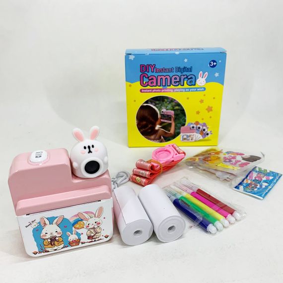 Дитячий фотоапарат миттєвого друку JD30 PINK | Зображення 7