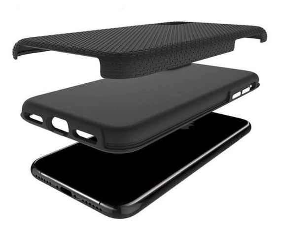 Противоударный чехол Primo Gibrid Armor для Apple iPhone XR - Black | Зображення 5
