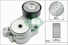 Натяжна планка поліклінового ременя VW 03C 145 299 M (Вир-во INA) INA 534039610 на VW PASSAT (362)