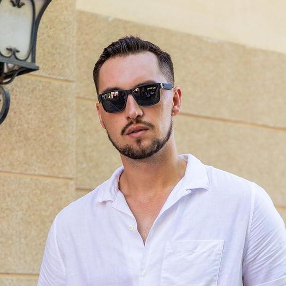 Окуляри Perkanion поляризовані сонцезахисні UV400 захист класичні дизайнерські модні сонцезахисні окуляри | Зображення 5