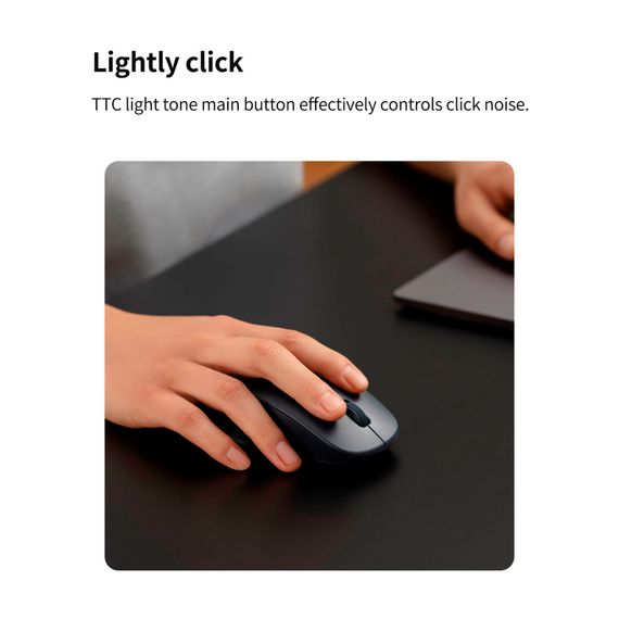 Мишка Xiaomi Dual-mode Wireless Mouse 2 Black (BHR8850GL) (1122318) | Зображення 6