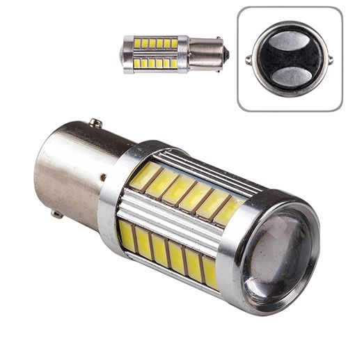 Лампа PULSO/габаритна/LED 1157/33SMD-5730/24v/3w/285lm White | Зображення 1
