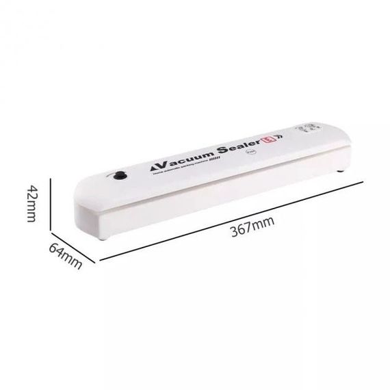 Вакуумный упаковщик VACUUM SEALER LP-11 (S+) новая модель две кнопки. CS-302 Цвет: белый | Зображення 2