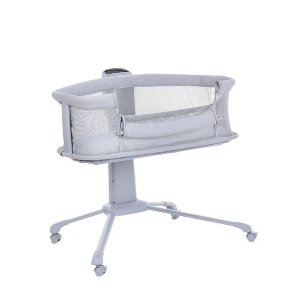 Детская кроватка-люлька 3 в 1 Mastela 3378 приставная, музыка, таймер, москитная сетка, белый | Зображення 3