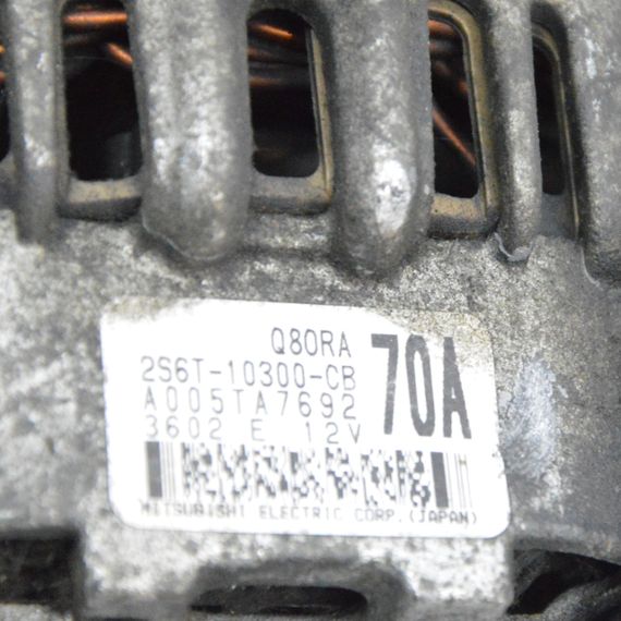 Генератор 70A 12V Ford Fiesta V Fusion 2001-2012 Генератор Форд Фієста 5 Фьюжн 2S6T10300CB | Зображення 4