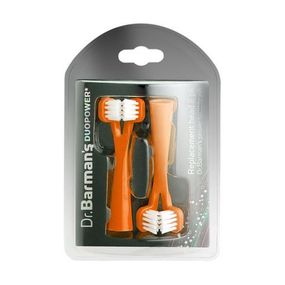 Змінні насадки Dr. Barman`s Duopower Replacement Heads для щітки Duopower Sonic, помаранчева