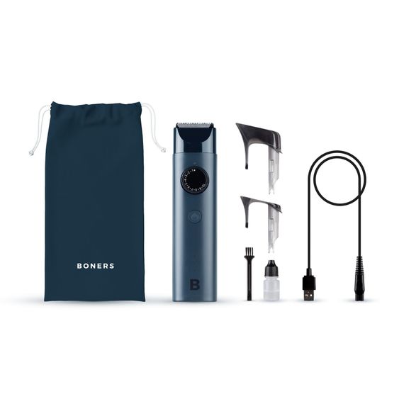 Бездротовий тример для інтимних зон Boners Hair Trimmer Shaver, 10 швидкостей, 2 насадки | Зображення 8