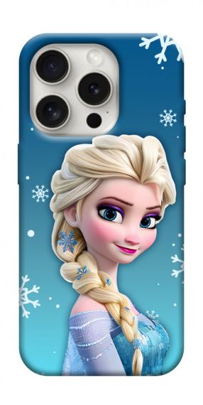Чохол з картинкою Ельза для Apple iPhone 16 Pro (6.3")