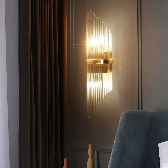 Бра настінна 26911 Золото 72х13х26 см. | Зображення 2