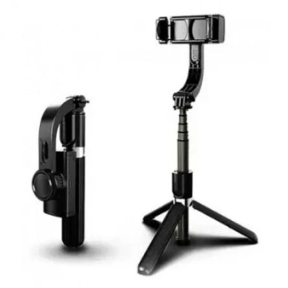 Стабілізатор штатив для фото автоматичний збалансований Gimbal L08 Black (my011-hbr) | Зображення 1