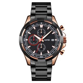 Чоловічий годинник Skmei 9192RGBK Rose Gold-Black