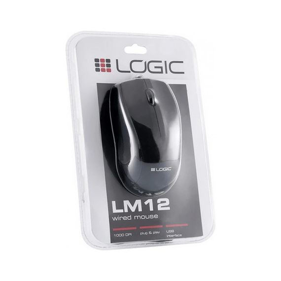 Мишка Logic concept LM-12 USB Black (M-LC-LM12) | Зображення 5