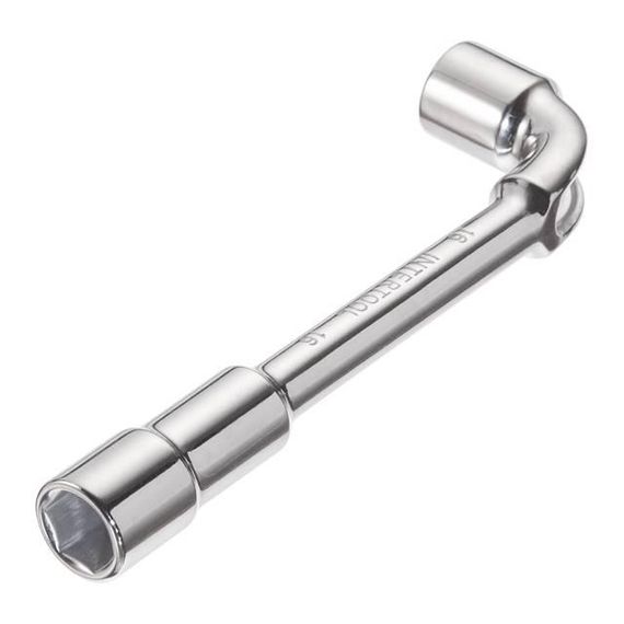 Ключ торцевий з отвором L-подібний 16 мм INTERTOOL HT-1616 | Зображення 2