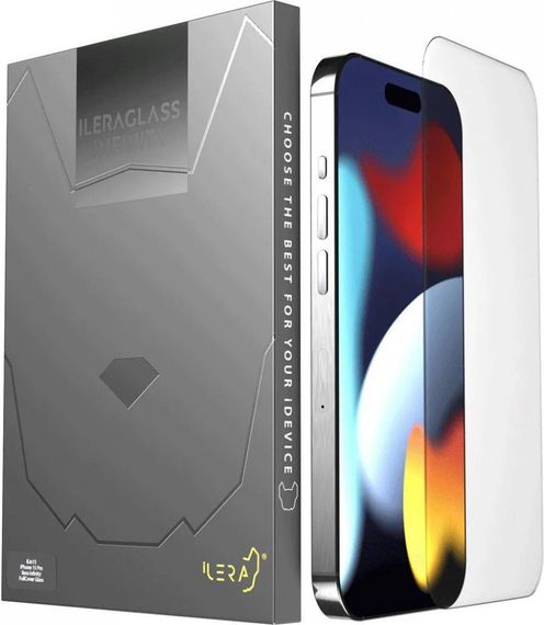 Захисне скло для телефону iLera Infinity Full Cover Glass для Apple iPhone 15 Plus (iLin15Ps)