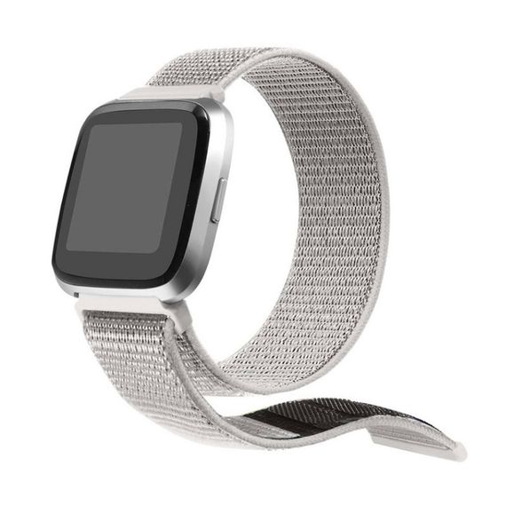 Нейлоновый ремешок Primolux для часов Fitbit Versa / Versa 2 / Versa Lite - White